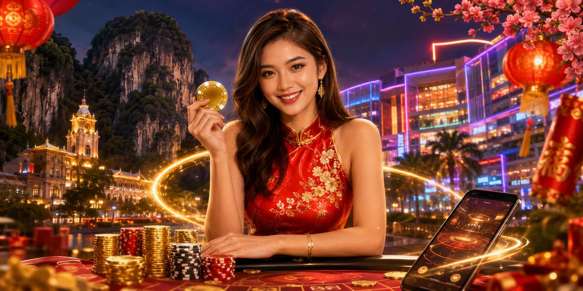 Pengguna Ipoh mengakses aplikasi kasino untuk bermain jackpot dalam talian