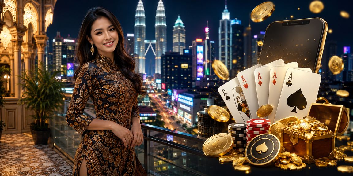 Malaysian players enjoy online games dressed in traditional attire